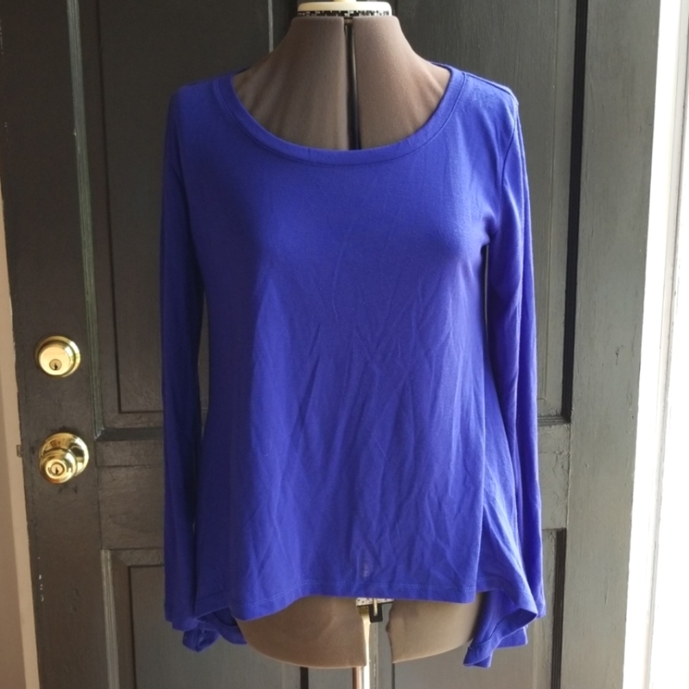 Royal Blue Shark Bite Bottom LS